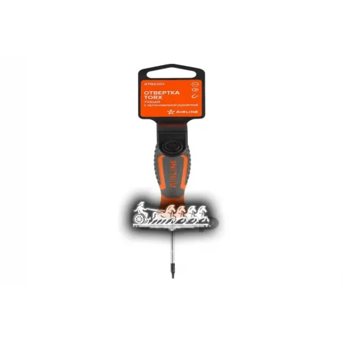 Отвертка Torx Tx5x60 С Эргономичной Рукояткой Магнитная Пласт.подвес AIRLINE 