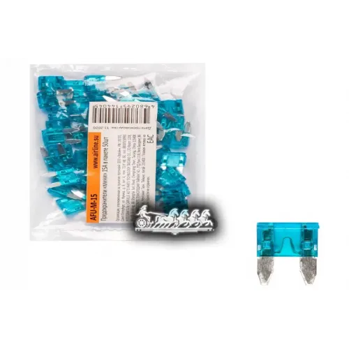 Предохранители Мини 15A (В Упак. 50 Шт.) AIRLINE 