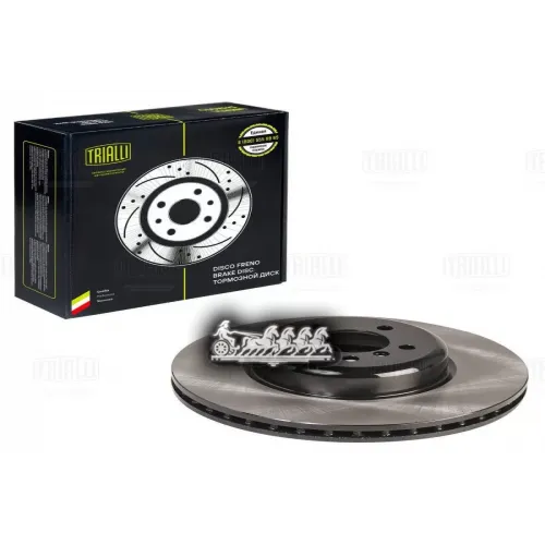 Диск Тормозной Bmw 3 F30/F34/F31/4 F33/F83/F32/F82/F36 Передний Вент. D 370Мм. Trialli DF 210215