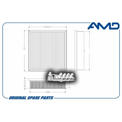 Фильтр Воздушный AMD 
