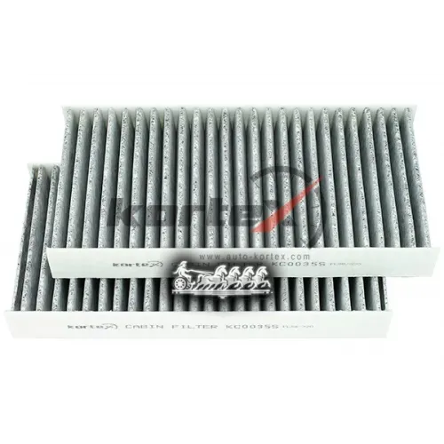 Фильтр Салонный Honda Civic Vi 0105/Cr-V I/Ii/Fr-V (Угольный)(К-Т 2Шт) KORTEX 