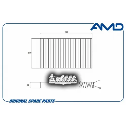 Фильтр Салонный AMD 