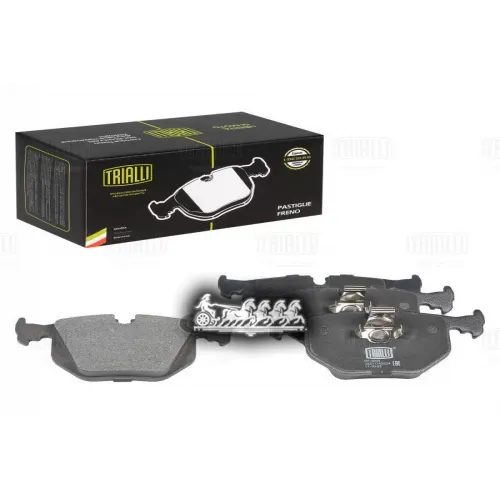 Колодки Тормозные Дисковые Зад Trialli 