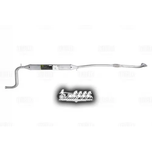 Глушитель Datsun On-Do (14-) 1.6I Доп. (Резонатор) (Алюм. Сталь) Trialli EAM 0356