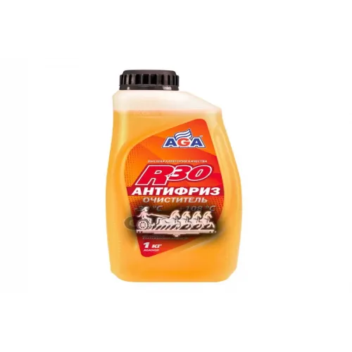 Aga Antifreeze R30. Антифриз-Очиститель. Готовый К Применений.нетральный (1L) AGA 