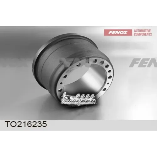 Барабан Тормозной Маз 5432A3. 5432A5. 5432A8. 544069. 551605. 6422A5. 6422A8. 651669 10 Отверстий FENOX 