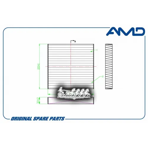 Фильтр Салонный AMD 
