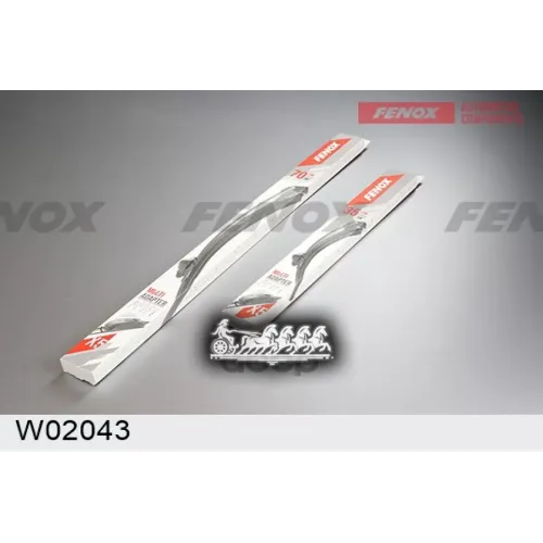 Щётки С/О 350/700Мм Бескаркасная 5 В 1 FENOX 