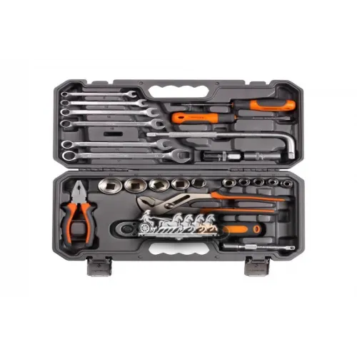 Набор Инструментов Универсальный 25 Предметов. Серый Пласт.кейс (At-25-38) AIRLINE 