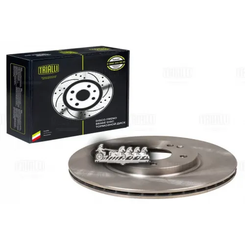 Диск Тормозной Ssangyong Actyon Ii 10- Перед. D298mm Trialli 