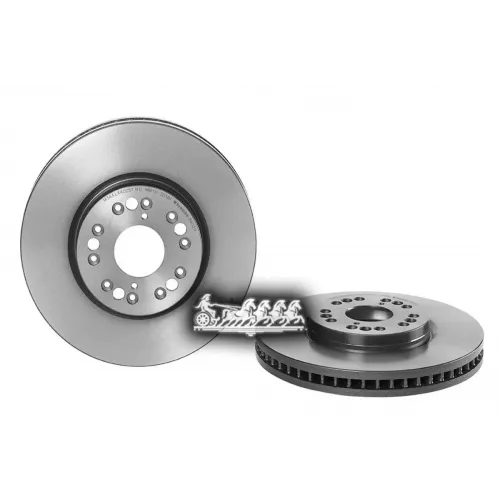 Диск Тормозной Lexus Gs300/Gs400 97- Перед.вент. Brembo 