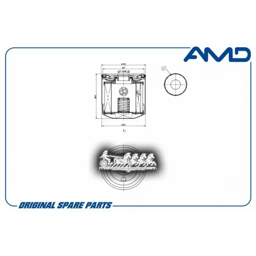 Фильтр Масляный AMD 