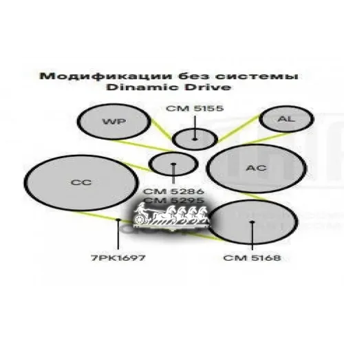 Ролик Ремня Приводного Bmw X5 10- 3.0D Генератора (Только Ролик) Trialli 