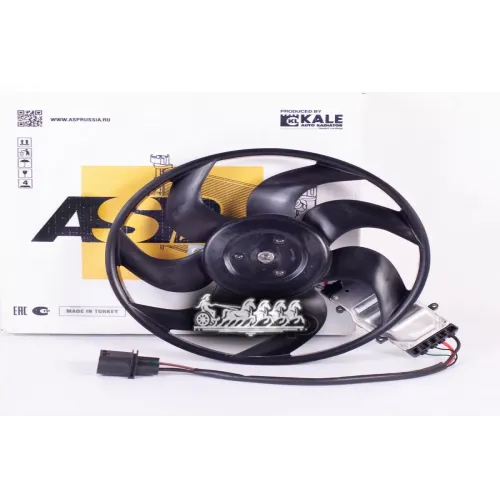 Вентилятор Радиатора Vw/Audi Touareg /Q7 02- ASP 