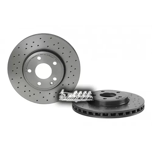 Диск Тормозной Mb A(W176)/Cla/Gla 12-/13- (С Перфорацией) Передн.295мм. Brembo 