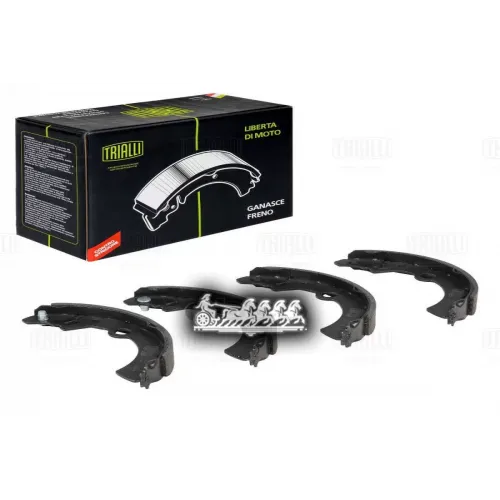 Колодки Тормозные Для А/М Suzuki Alto (94-)/Ignis (00-)/Wagon R (93-) Барабан. 180X26 Trialli 