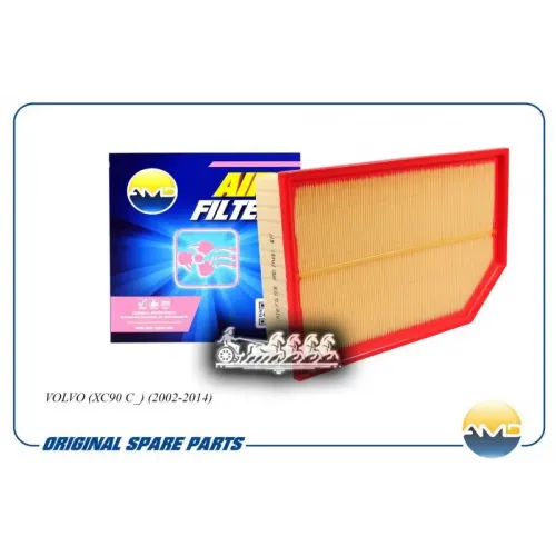 Фильтр Воздушный Volvo Xc90 02- AMD 