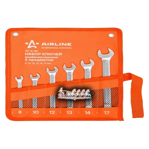 Набор Ключей Комбинированных Pro 6Пр. (8-17Мм) Сумка AIRLINE 
