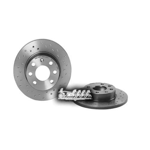 Диск Тормозной Opel Corsa 00- (С Перфорацией) Перед. (Мин. 2 Шт.) Brembo 