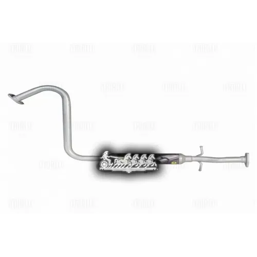 Глушитель Для А/М Chevrolet Lanos (02-) Доп. (Резон-Р) Со Стронгером (Алюм. Сталь) (Eam 0210) Trialli 