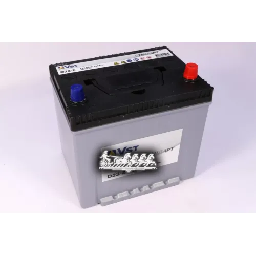 Аккумулятор 12V 60Ah 520A 230Х175х223 Полярность 0 VST 