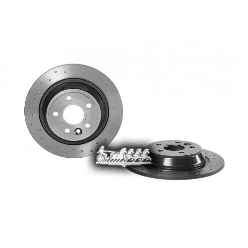 Диск Тормозной Ford/Lr Mondeo 4/Evoque 07- Задн. 302Мм. (С Перфорацией) Brembo 