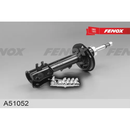Амортизатор Chevrolet Spark 10- Пер.лев. FENOX 