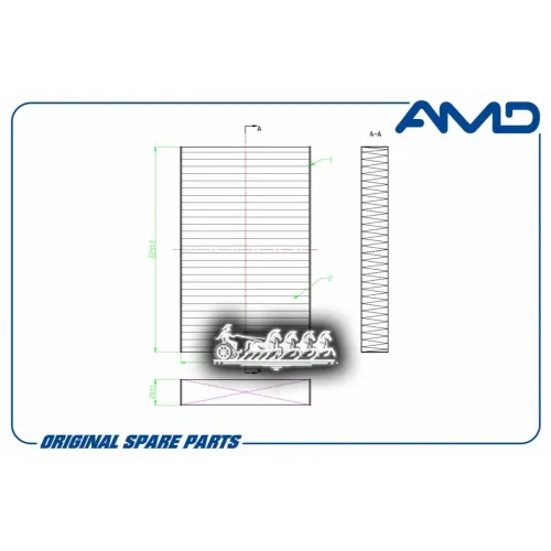 Фильтр Салонный AMD 