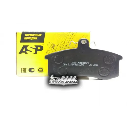 Колодки Тормозные Ваз 2108-2115 Перед. ASP 