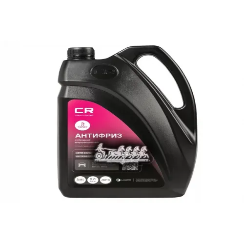 Cr Антифриз Chery/Exeed/Omoda/Jaecoo Lec Ii. P-Oat. -50°С. Розовый. Готовый. 5Л/5.36Кг (4) Carville Racing 