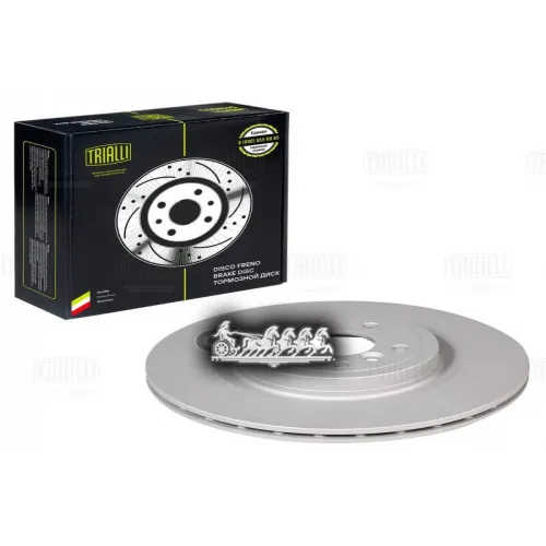 Диск Тормозной Jaguar Xf 15- Задн. Trialli 