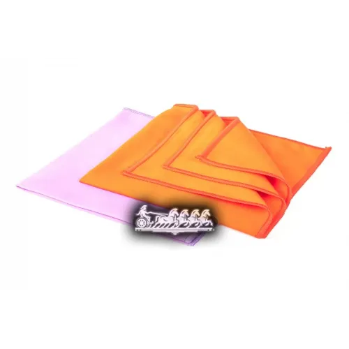 Набор Салфеток Из Микрофибры 38Х38 См (2Шт) Искусственная Замша Для Стекол. ARNEZI 