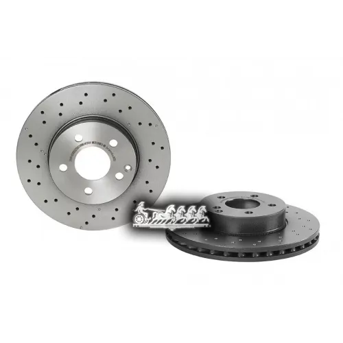 Диск Тормозной Mb W204/W212 09- Перед.вент.(С Перфорацией) D=295 Brembo 
