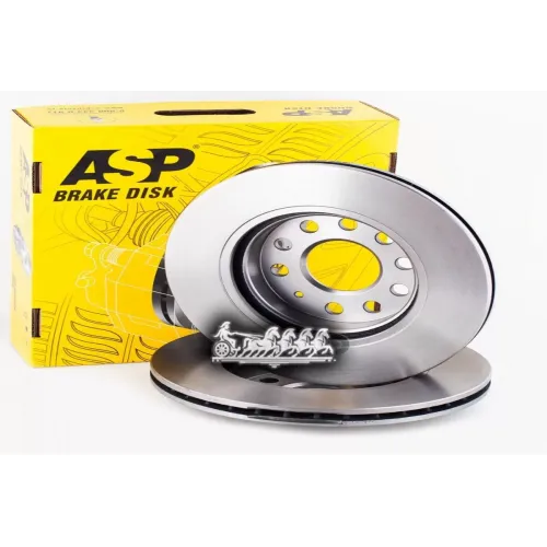Диск Тормозной Audi/Skoda/Vw A3/ Octavia/Golf V/Vi/Jetta Iii Передн. Вент. ASP 