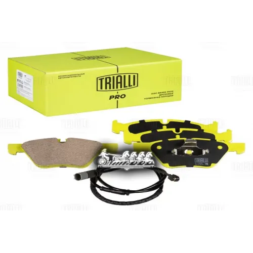 Колодки Тормозные Дисковые (Керам.)С Датчиком Pro Перед Trialli 
