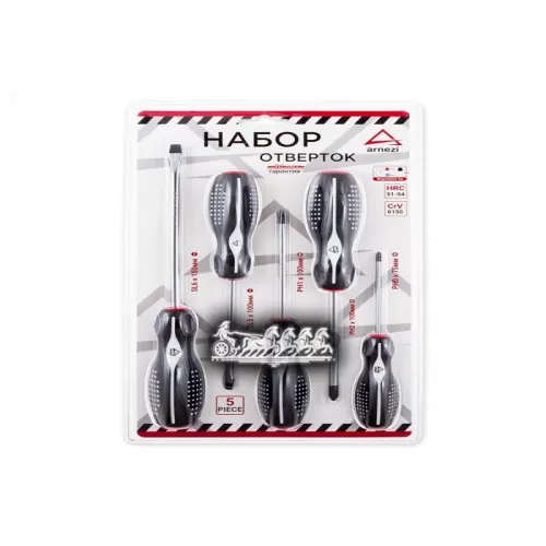 Набор Отверток 5 Предметов ARNEZI 