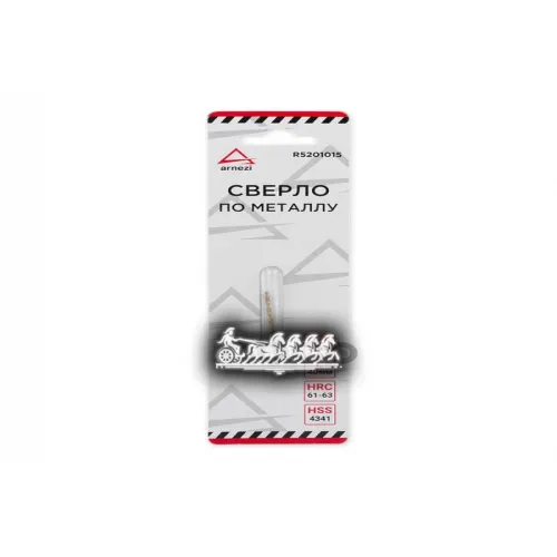 Сверло По Металлу Hss 1.5Мм Нитрид-Титановое Покрытие ARNEZI 