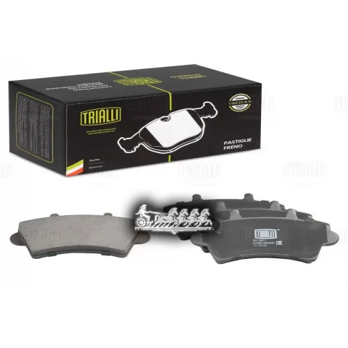 Колодки Тормозные Дисковые Перед Trialli 