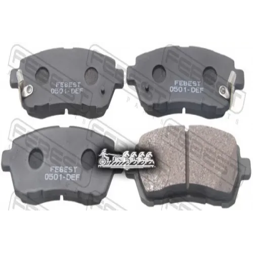 Колодки Тормозные Передние Febest 0501-DEF