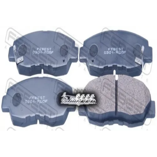 Колодки Тормозные Передние Febest 0301-RD5F