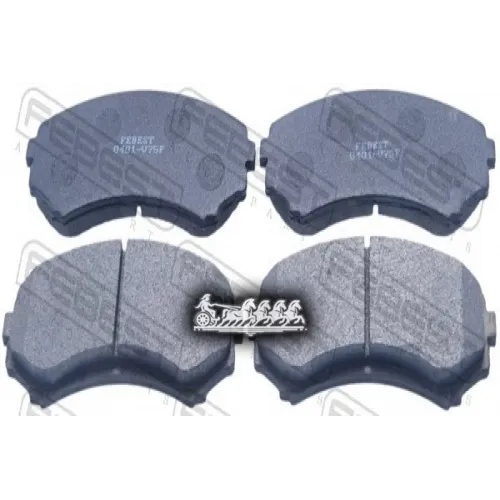 Колодки Тормозные Передние Febest 0401-V75F
