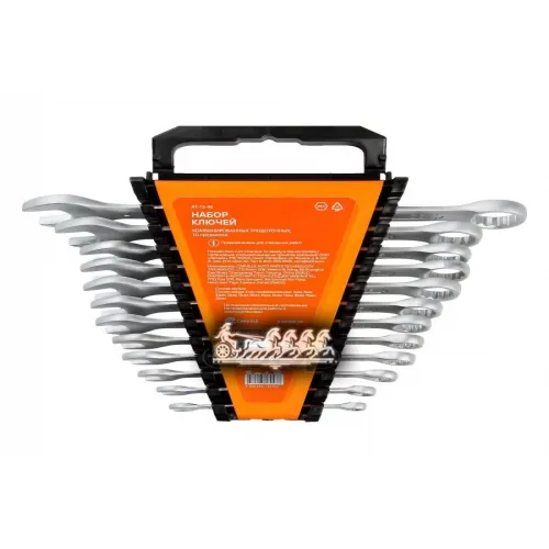 Набор Ключей Комбинированных 12 Предм. (6. 8.10.12.13.14.15.16.17.18.19.22Мм) Пласт.держат. AIRLINE 