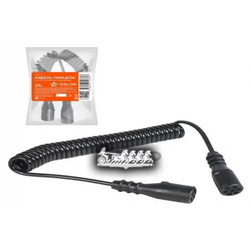 Кабель Прицепа 24В Тип-N 7 Контактов 45М (Литой) AIRLINE 