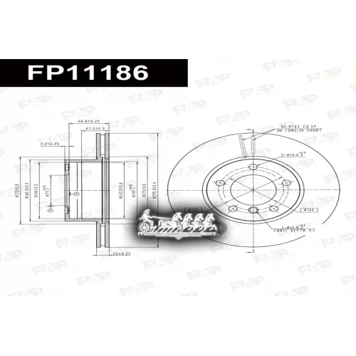 Диск Тормозной Bmw 5(E39) 95- 2.0-3.5 FAP 
