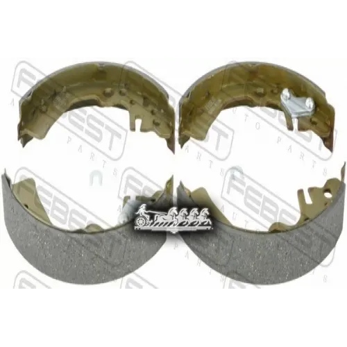 Колодки Тормозные Задние (Барабанные) Комплект Nissan March K12 2002.02-2010.07 Febest 0202-E11R