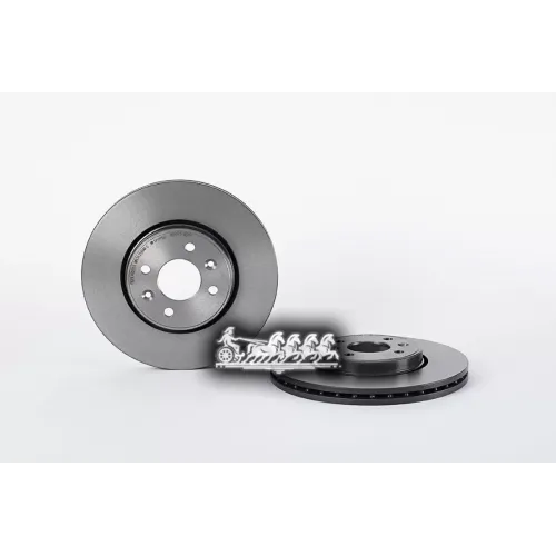 Диск Тормозной Renault Kangoo/Clio/Megane 01-/96- Передн.280мм.вент. Brembo 