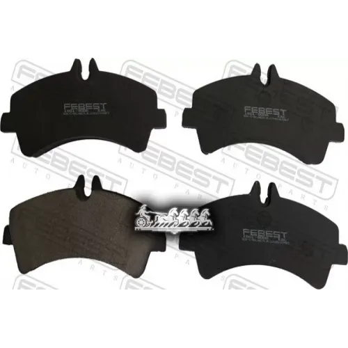 Колодки Тормозные Задние Febest 1601-900R