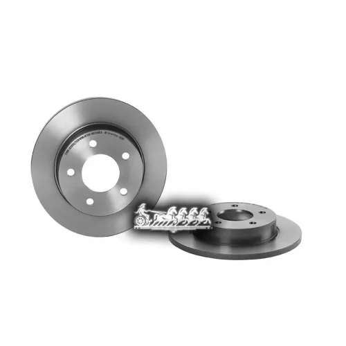 Диск Тормозной Mazda 3 04- Задн. (Мин. 2 Шт.) Brembo 