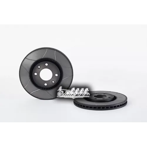 Диск Тормозной Peugeot 206/207/307/308/Partner 03- Перед.вент. (Мин. 2 Шт.) Brembo 