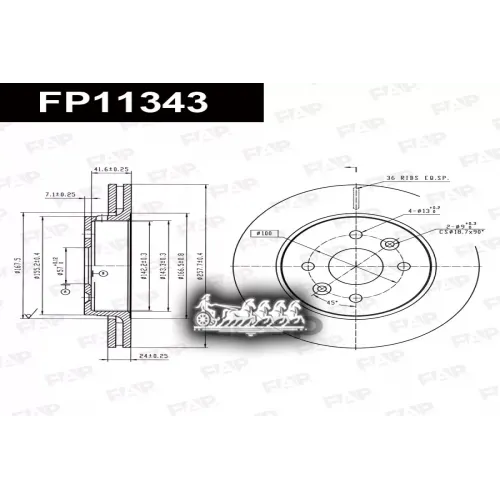 Диск Тормозной Hyundai/Kia Sephia/Shuma/Spectra FAP 